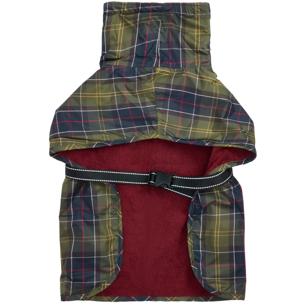 Dog Drying Robe Classic Tartan, view: 4