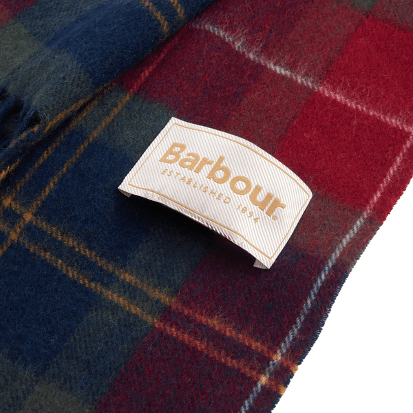 W's Tartan Scarf Winterberry Tartan, view: 5