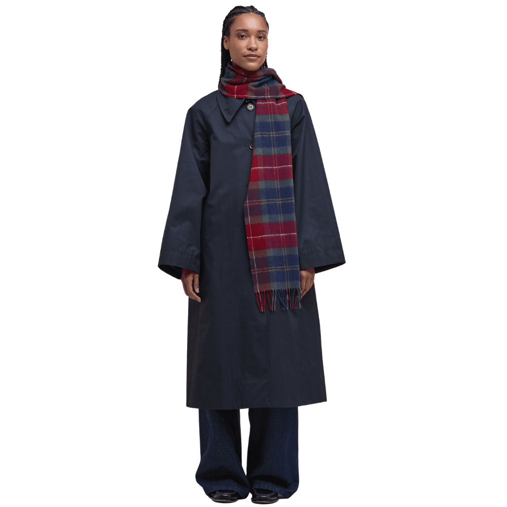 W's Tartan Scarf Winterberry Tartan, view: 6