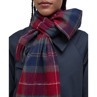 W's Tartan Scarf Winterberry Tartan - view: 2