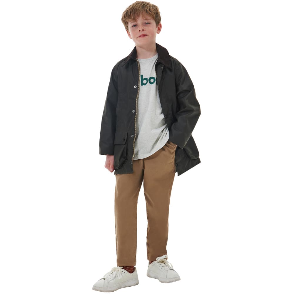 Beaufort Wax Kids Olive, view: 4