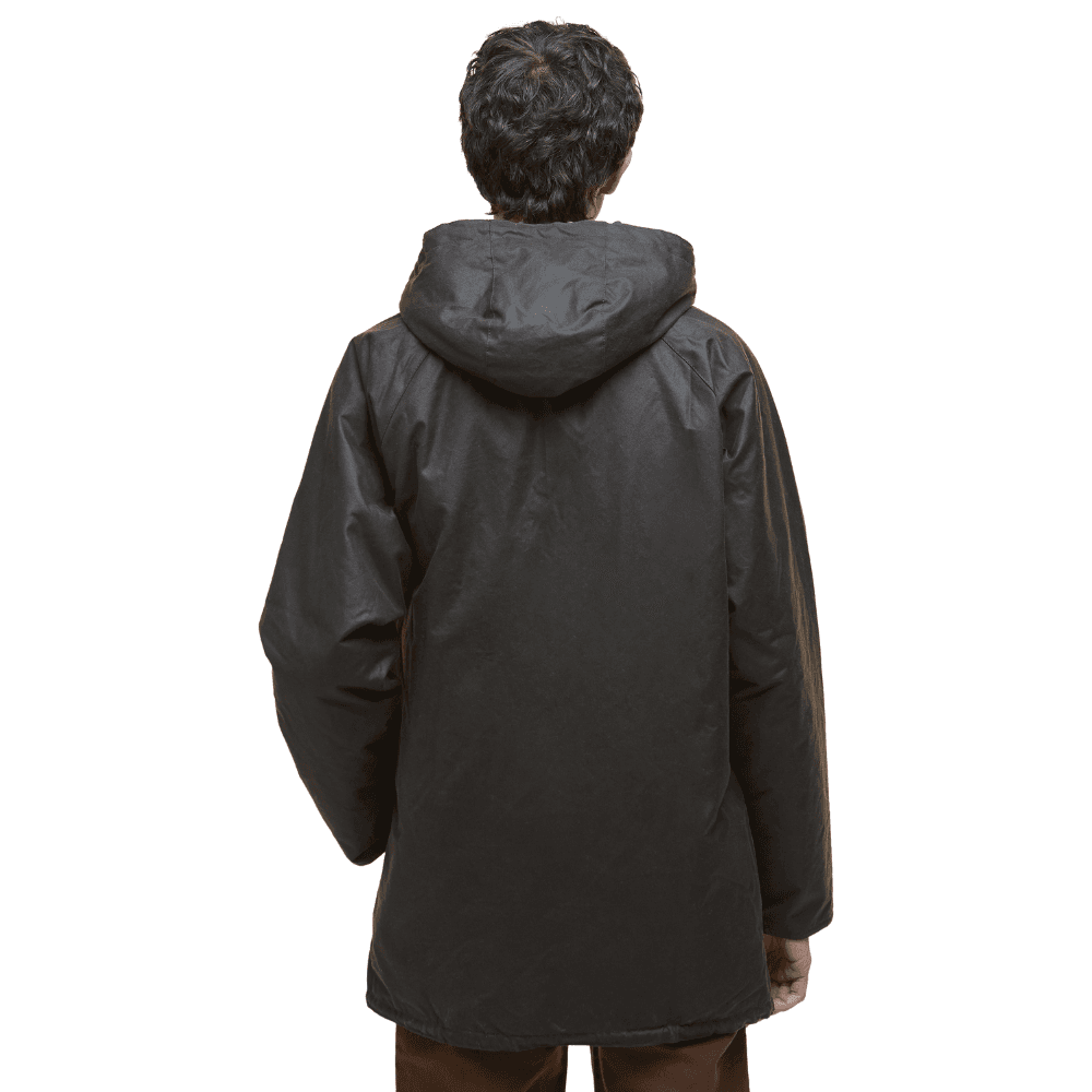 M's Bedale Wax Parka Olive, view: 3