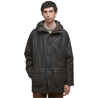 M's Bedale Wax Parka Olive - view: 1