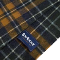 New Check Tartan Scarf Forest/Bronze Brown - view: 4