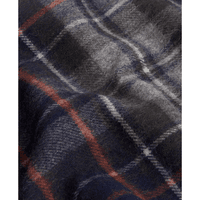 New Check Tartan Scarf Navy/Dark Ginger - view: 3