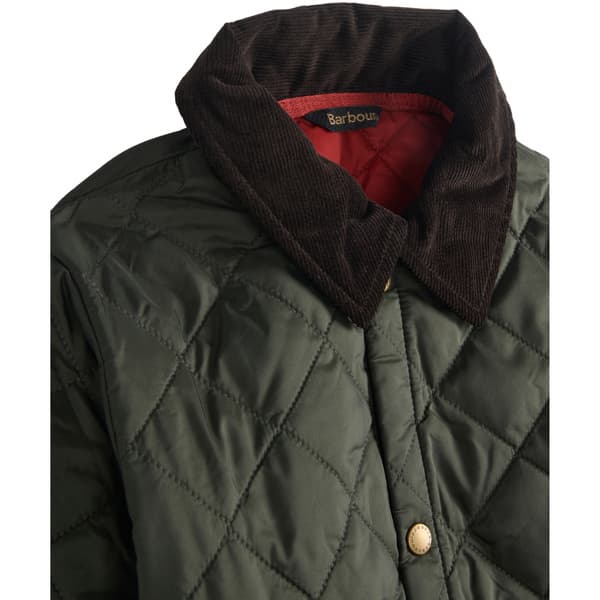 Liddesdale Quilt Kids Dark Olive/Red, view: 4