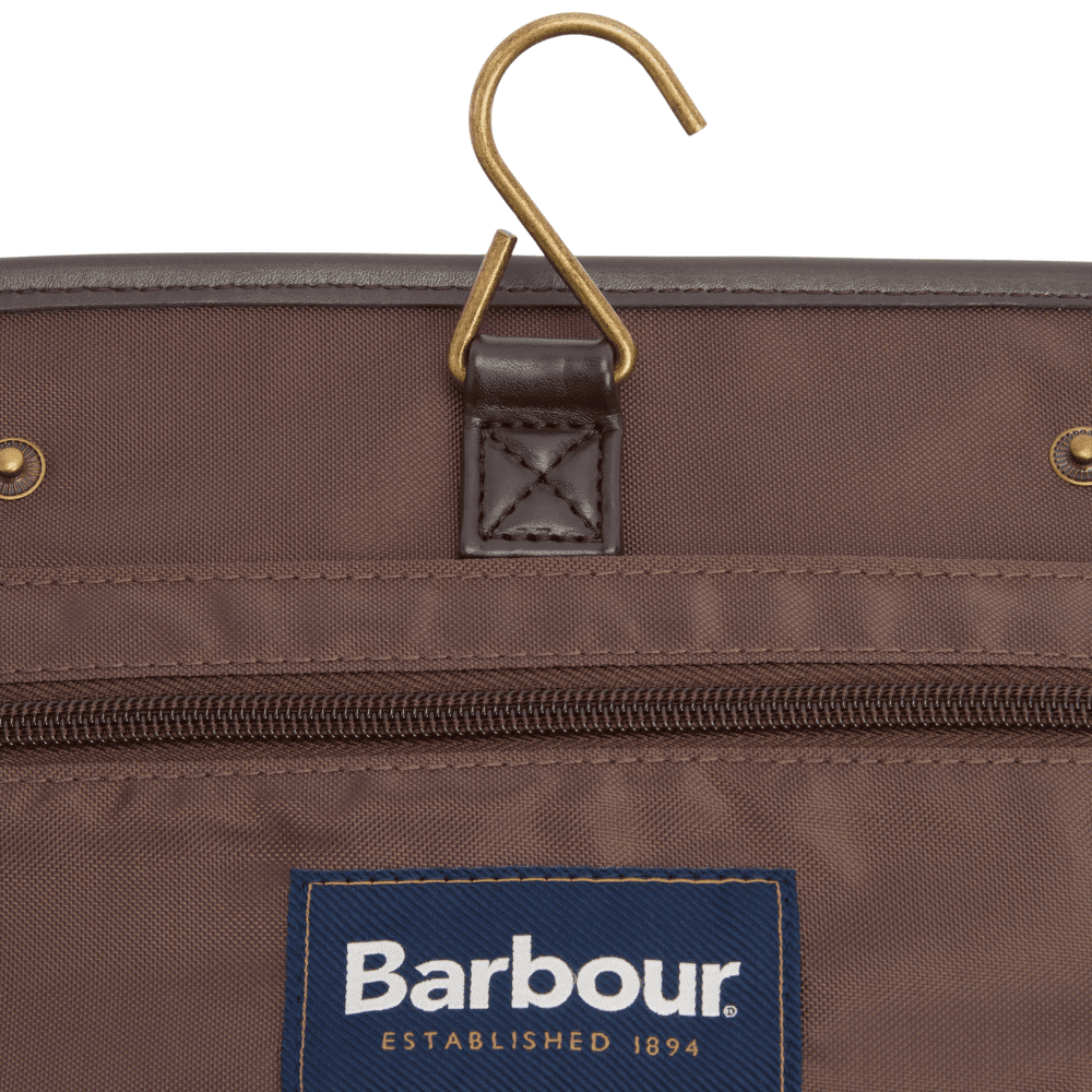 M's Wax Hanging Washbag Olive/Beacon, view: 6