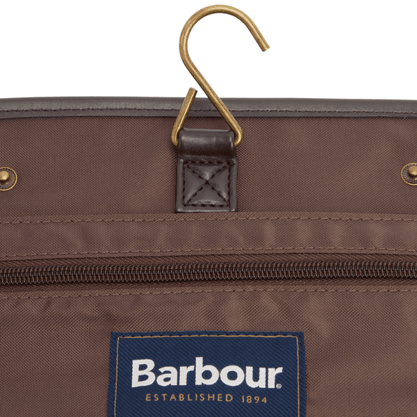 M's Wax Hanging Washbag Olive/Beacon, view: 6