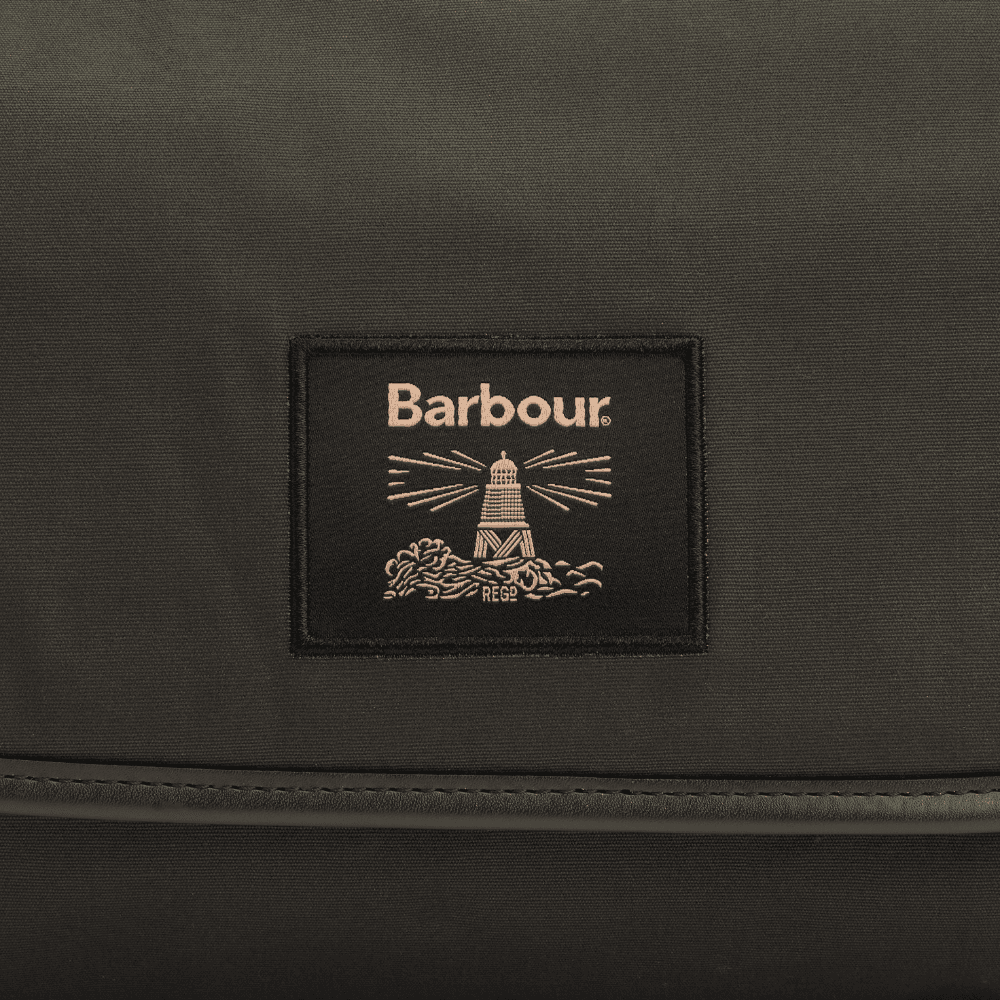 M's Wax Hanging Washbag Olive/Beacon, view: 7