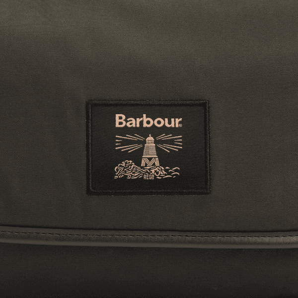 M's Wax Hanging Washbag Olive/Beacon, view: 7