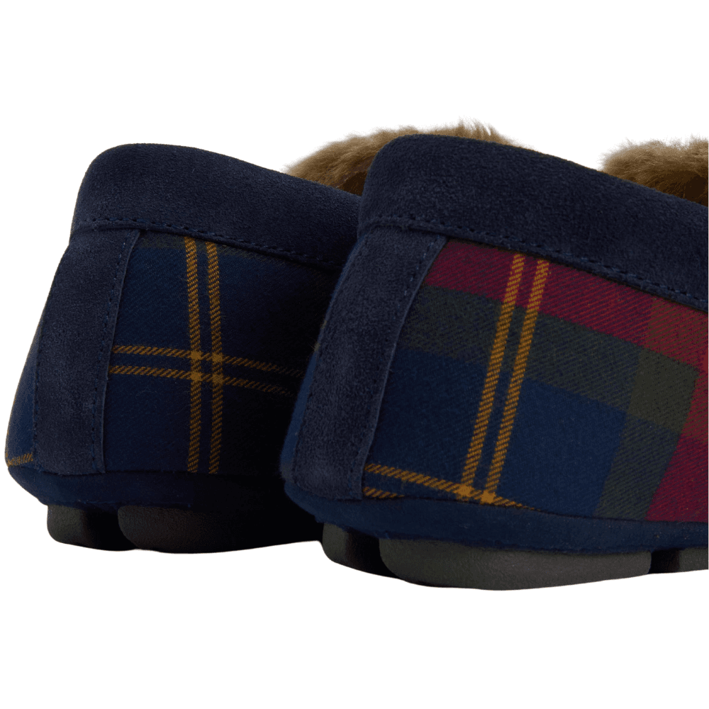 M's Monty Moccasin Slipper Winterberry Tartan, view: 5