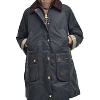 W's Long Beadnell Wax Jacket Sage/Ancient - view: 1