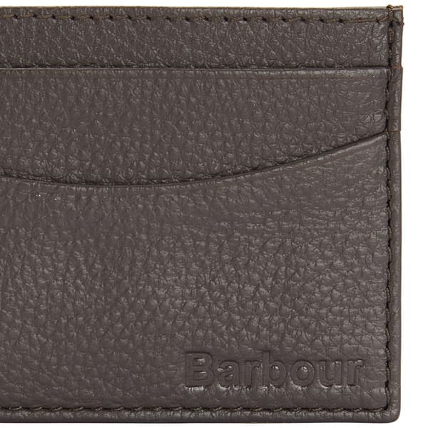 M's Amble Leather Card Holder Dark Brown, view: 2