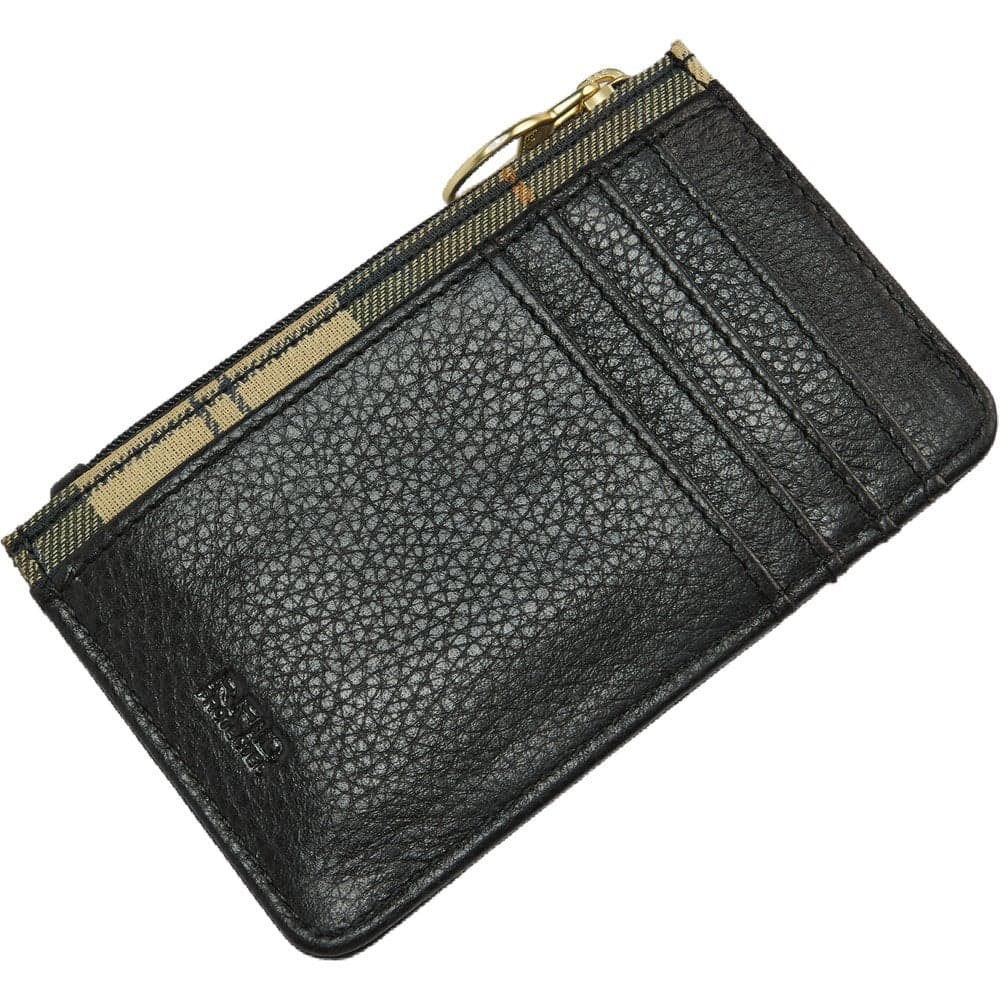 W's Alder Leather Card Holder Black/Ancient, view: 2