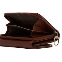 W's Rosa Leather French Purse Brown/Classic - view: 0