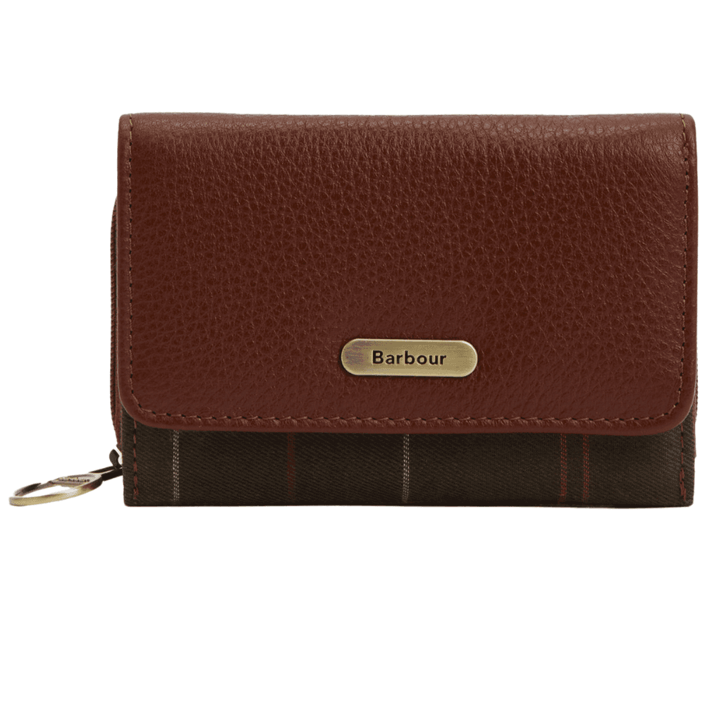 W's Rosa Leather French Purse Brown/Classic, view: 7