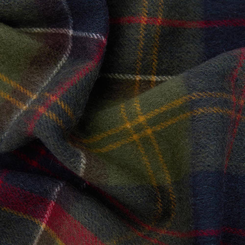 Brack Patchwork Tartan Scarf Red Classic Tartan, view: 3