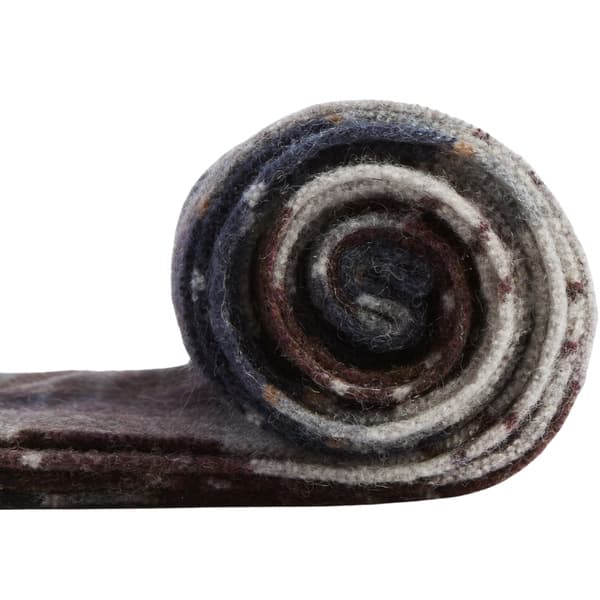 Brack Patchwork Tartan Scarf Midnight Oak Tartan, view: 3