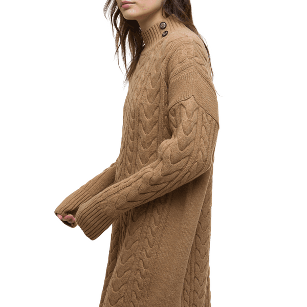 W's Belford Knitted Mini Dress Military Brown, view: 3
