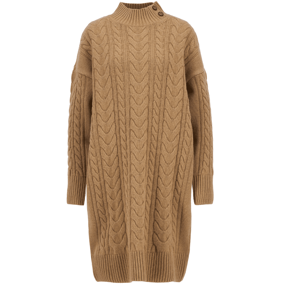 W's Belford Knitted Mini Dress Military Brown, view: 0