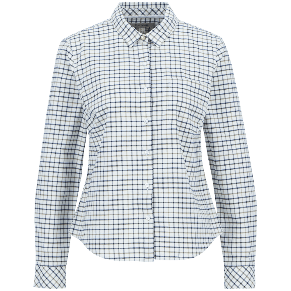 W's Woodside Check Shirt Shirt Navy Check, view: 0