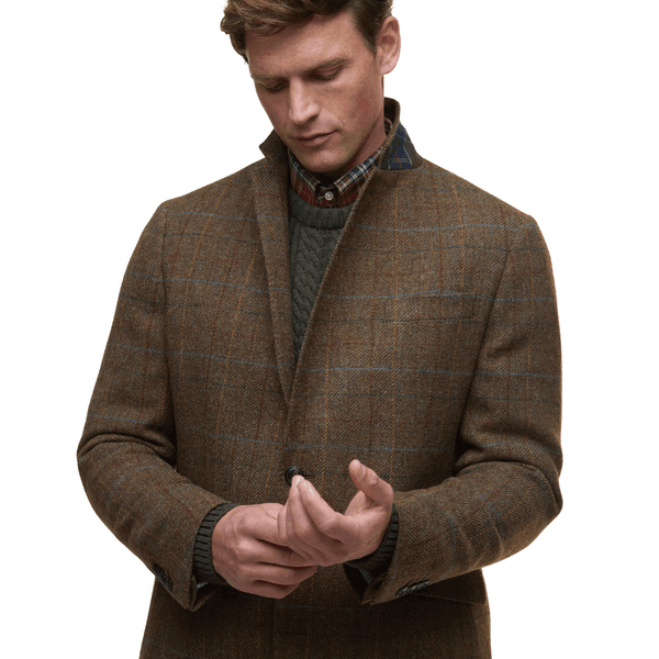 M's Sullivan Moons Check Blazer Brown, view: 3