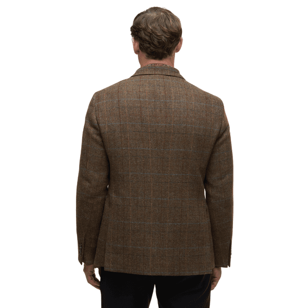 M's Sullivan Moons Check Blazer Brown, view: 2