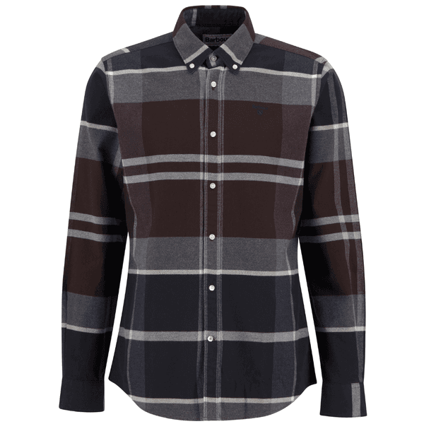 M's Iceloch Tailored Tartan Shirt Midnight Oak Tartan, view: 0