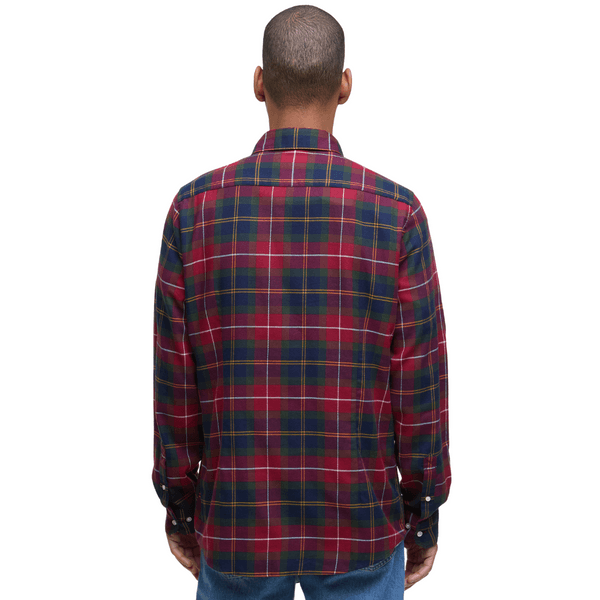 M's Fortrose Tailored Tartan Shirt Winterberry Tartan, view: 3