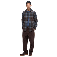 M's Chapter Tailored Check Overshirt Midnight Oak Tartan - view: 5