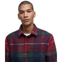 M's Chapter Tailored Check Overshirt Winterberry Tartan - view: 3