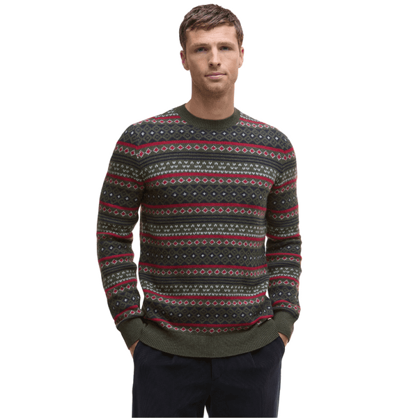 M's Easdale Fair Isle Crew Neck Sweater Duffle Bag, view: 1