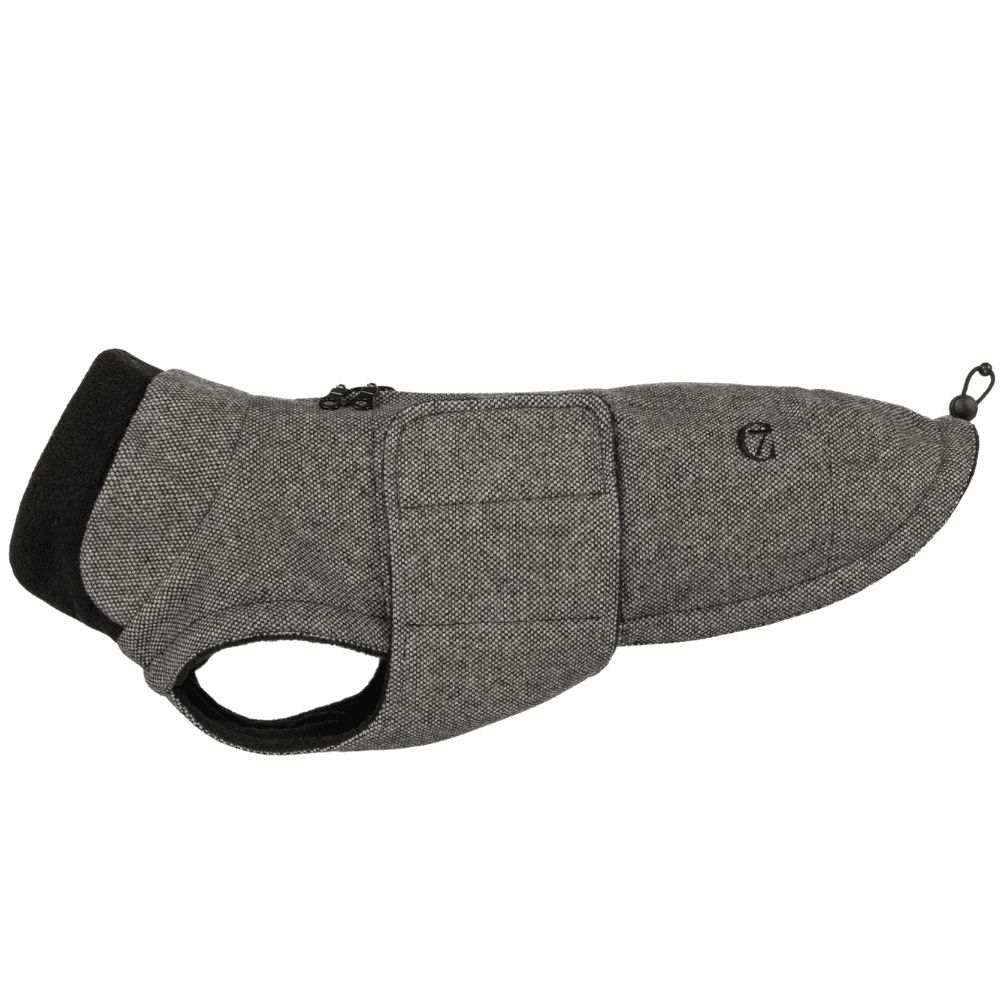 Brooklyn Winter Coat Tweed Dachshund size 2 Black, view: 0