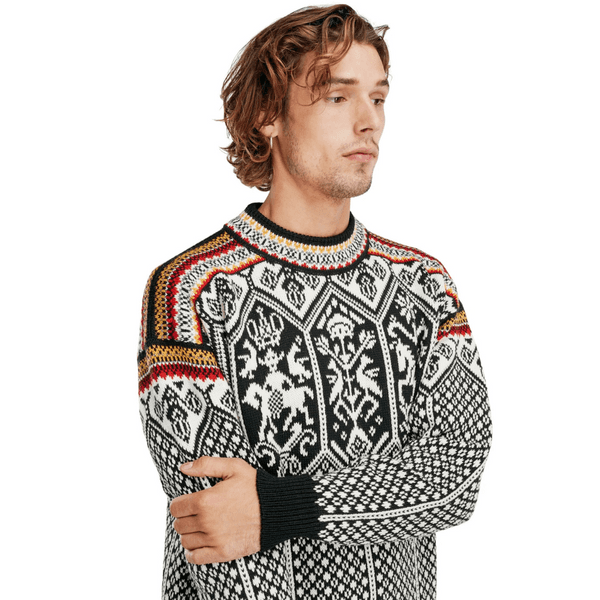 M's 1994 Sweater Black Mustard Offwhite, view: 4