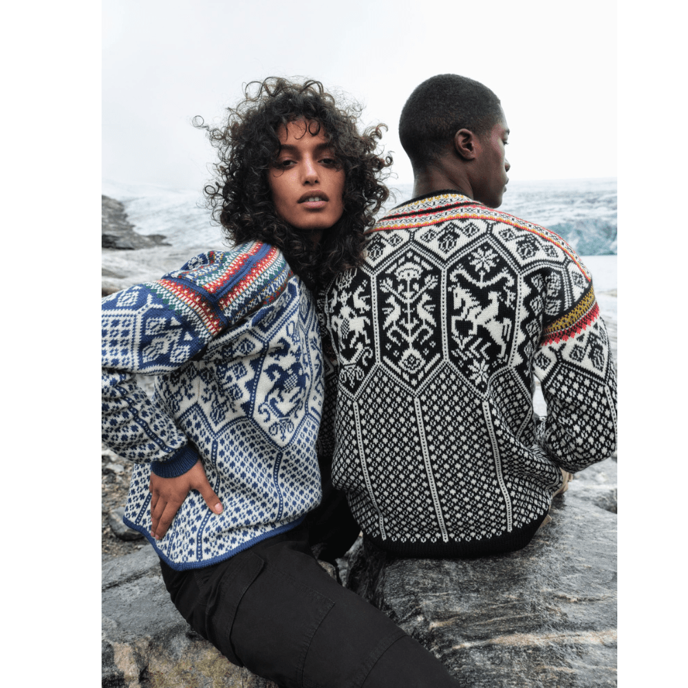 M's 1994 Sweater Black Mustard Offwhite, view: 6