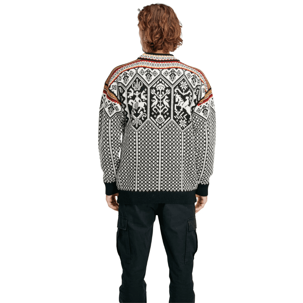 M's 1994 Sweater Black Mustard Offwhite, view: 1