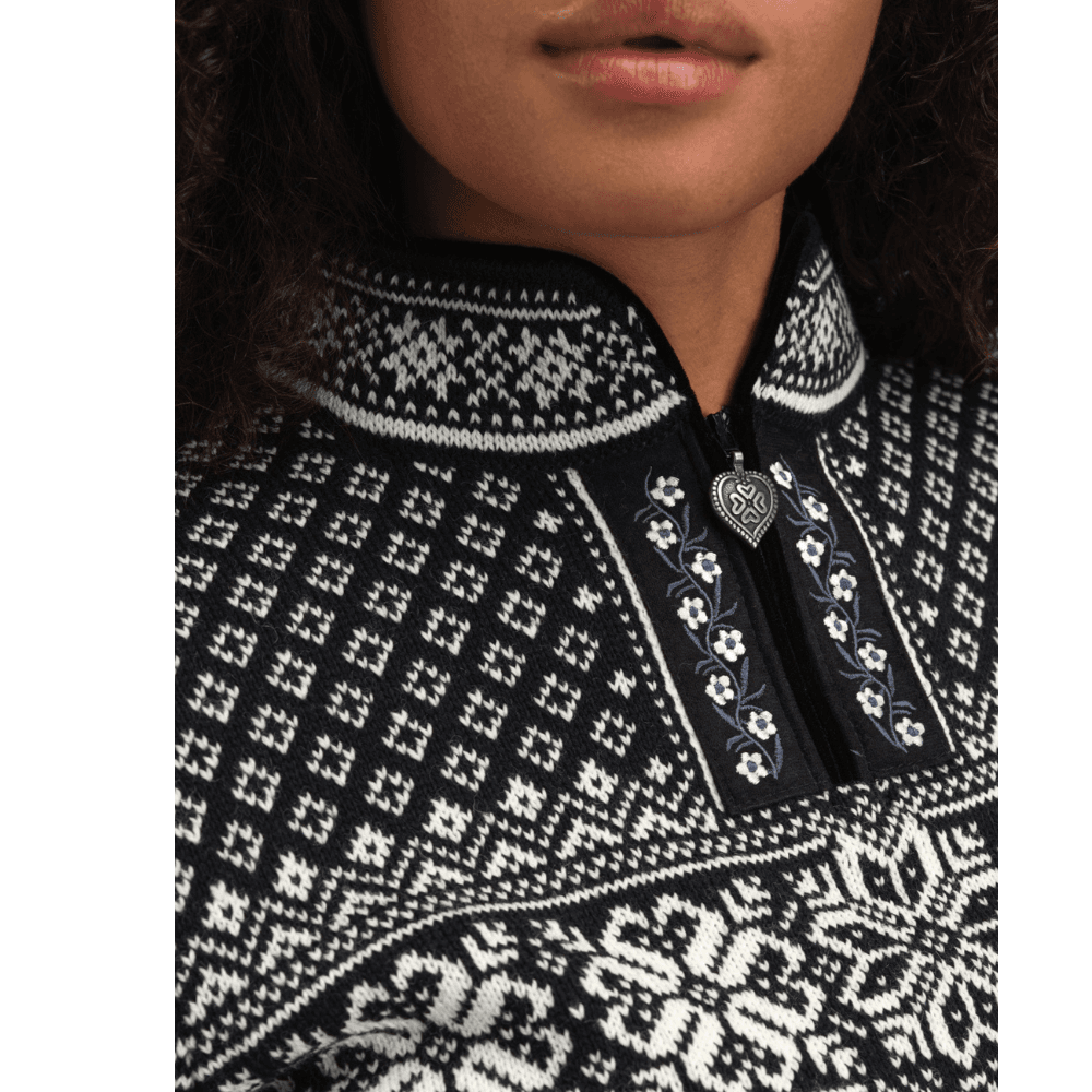 W's Peace Fem Sweater Black Offwhite, view: 4