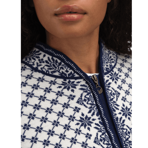 W's Solfrid Fem Jacket Offwhite Electricstorm Navy, view: 4