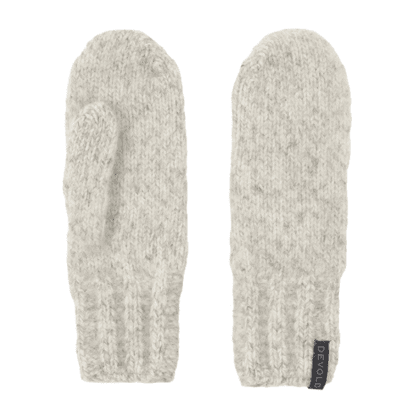 Nansen Wool Mitten Grey Melange, view: 0