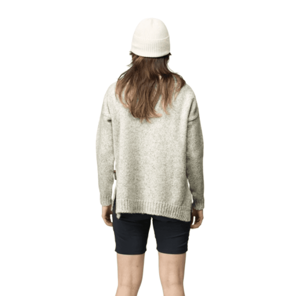 W's Nansen Wool Sweater Grey Melange, view: 3