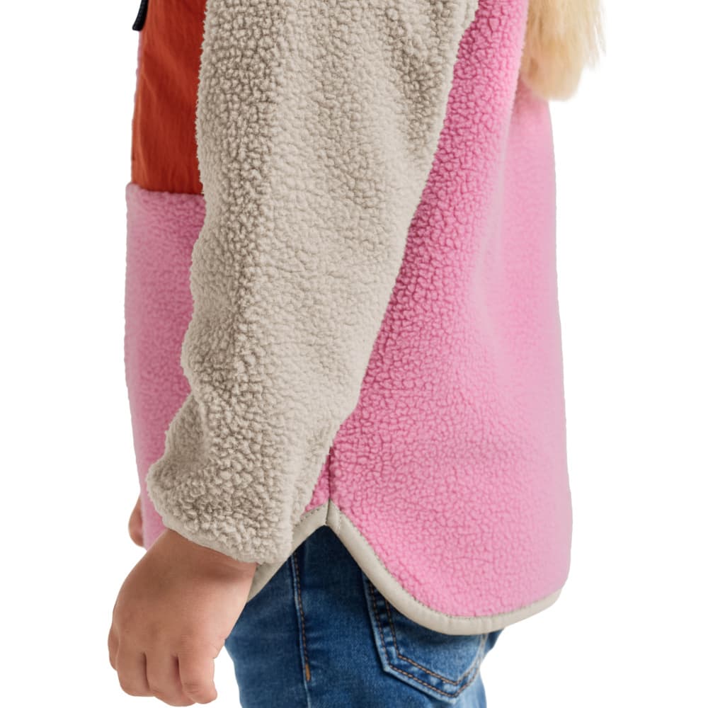Anten Kids Fullzip Light Heather Pink, view: 4