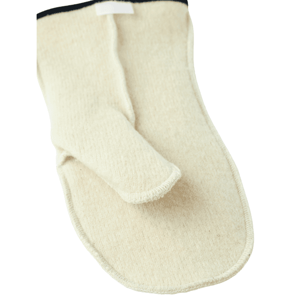 Wakayama Wool Liner Mitt Unisex Offwhite, view: 3