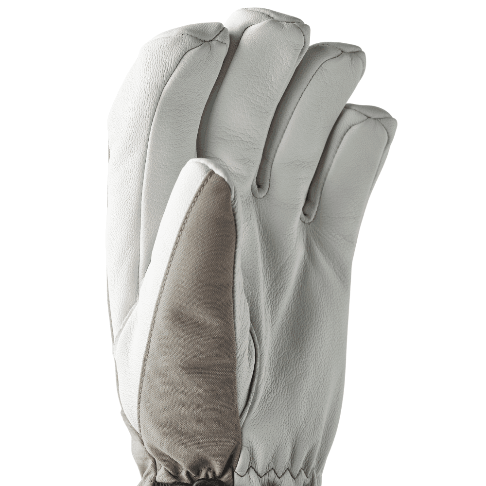 Army Leather Heli Ski 5 Finger Unisex Khaki, view: 2