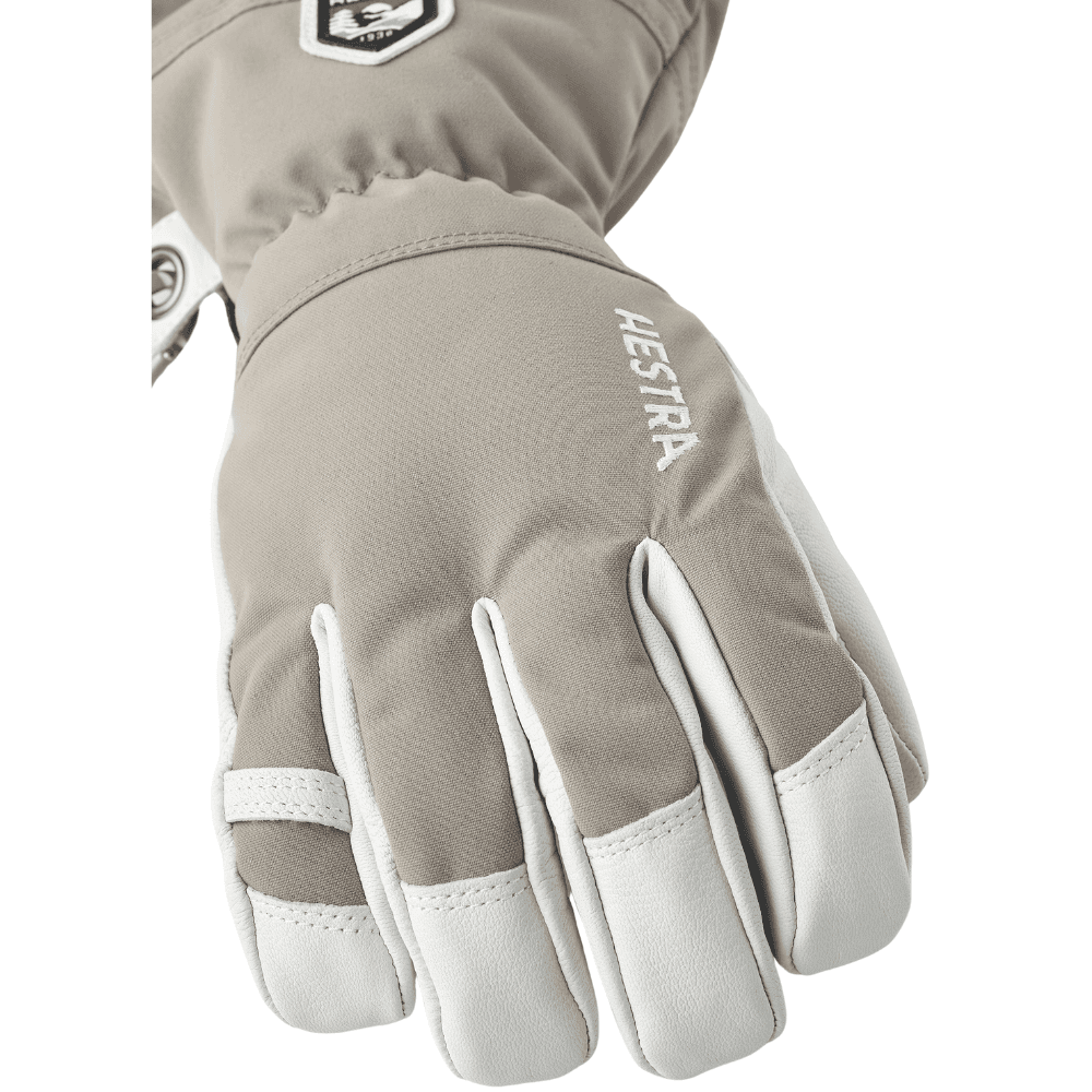 Army Leather Heli Ski 5 Finger Unisex Khaki, view: 1