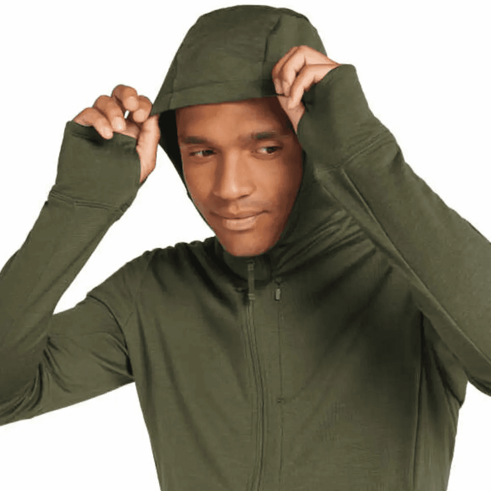 M's Merino 260 Quantum Iv Ls Zip Dk Loden, view: 3