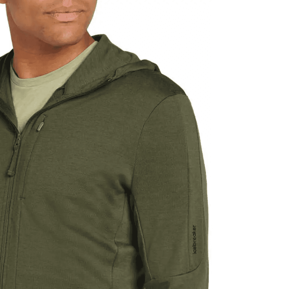 M's Merino 260 Quantum Iv Ls Zip Dk Loden, view: 7