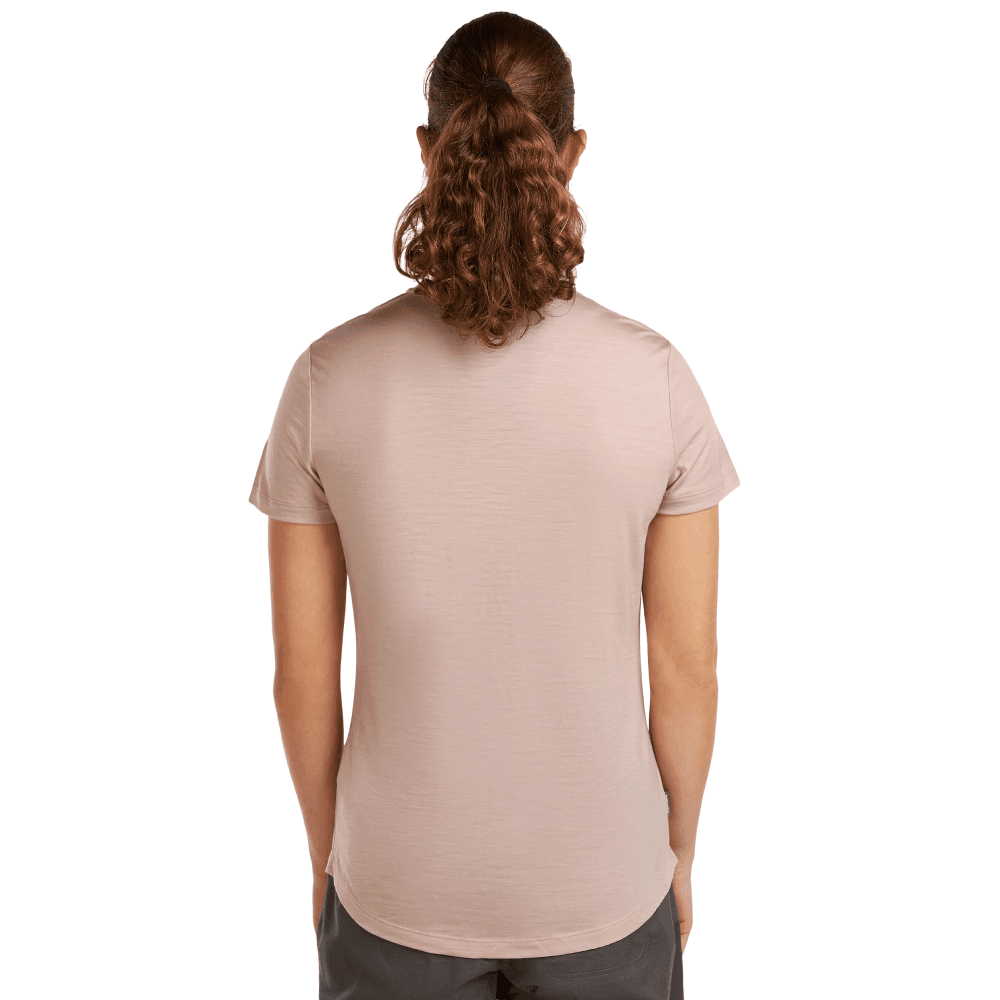 W's Merino 125 Cool-Lite Sphere Iii Ss Tee Pink Quartz, view: 3