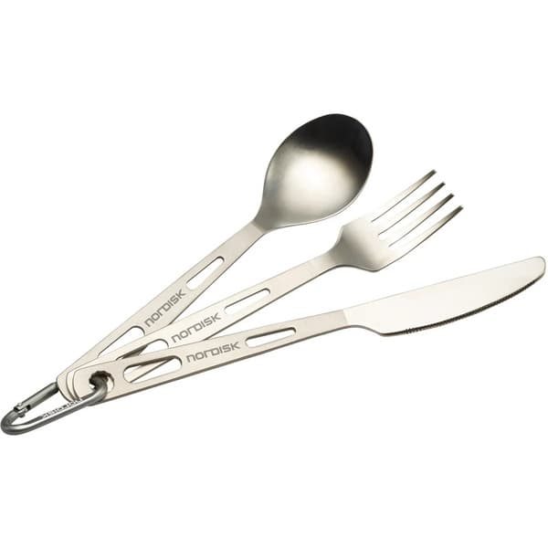 Nordisk Titanium Cutlery (3 Pcs) Titanium, view: 0