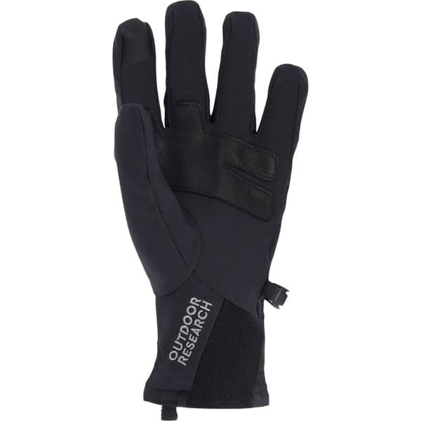 W's Sureshot Softshell Glove Solid Black, view: 1