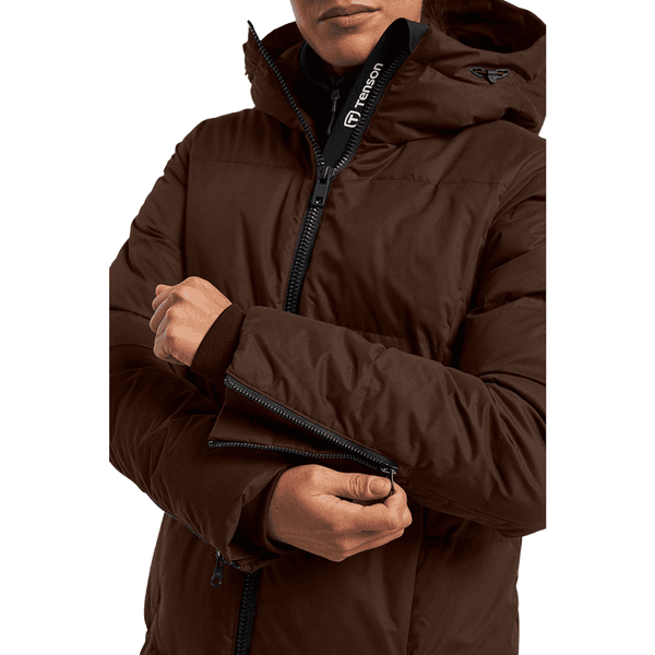 W's Shanna Down Coat Brown, view: 4